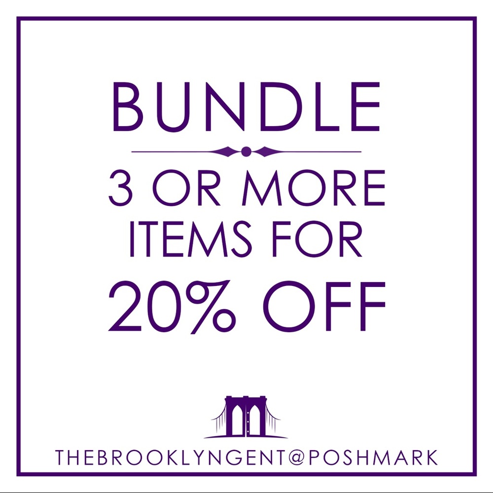 Bundle two or more items for 20% off!